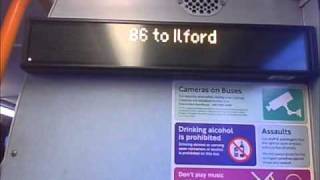 86 To Ilford [upl. by Chong44]