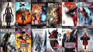 Top 28 Best PS3 GAMES OF ALL TIME  28 amazing games for PlayStation 3 [upl. by Riorsson]