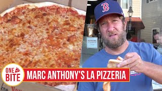 Barstool Pizza Review  Marc Anthonys La Pizzeria Onset MA [upl. by Sass566]