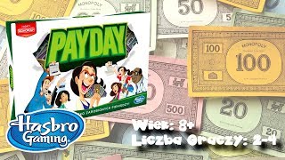 Hasbro Gaming Polska  Jak grać w Payday [upl. by Spillar]