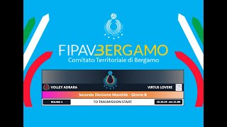 2° Giornata LIVE Campionato FIPAV Seconda Divisione Maschile  Girone B [upl. by Lydia]