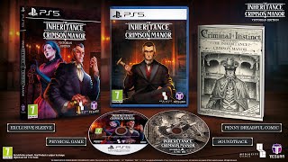 The Inheritance of Crimson Manor  Victorian Edition Physical Announcement [upl. by Andee]