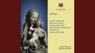 Britten Choral Dances from quotGlorianaquot  Time and Concord [upl. by Ul659]