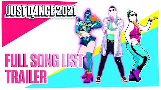 Just Dance 2021 Full Song List  Ubisoft US [upl. by Nanah263]