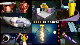 10 Incredible 3D Printing Ideas  Part 34 3dprinting [upl. by Rebmyt]