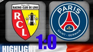 LENS VS PSG MATCH HIGHLIGHT PSG DIDNT MAKE IT IN THE LAST [upl. by Esilehc545]