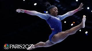 Simone Biles DOMINATES for 20th gold historic team World Title for Team USA  NBC Sports [upl. by Aser]