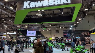 Kawaski booth Eicma 2024 [upl. by Eilerua]