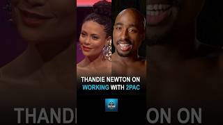 Thandie Newton on working with 2Pac on movie ‘Gridlock’d’ 🎥🔥 [upl. by Ognimod]