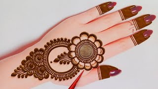 Easy Arabic Mehndi Design Tricks 2024  Back Hand Mehandi Design  Stylish Mehandi Design  Mehndi [upl. by Brindle179]