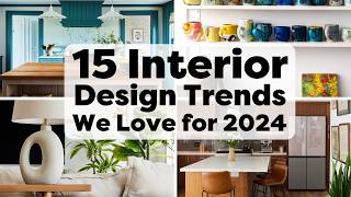 15 Interior Design Trends HGTV Experts Love for 2024  HGTV Handmade [upl. by Dlanod838]