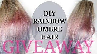 How To Ombre Hair  Non permanent Hair Dye  LquotOREAL Colorista REVIEW [upl. by Jonna]