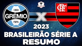 De virada Grêmio vence o Flamengo no Brasileirão e quebra tabu na Arena [upl. by Chiang]