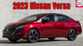 2023 Nissan Versa boasts updated appearance convenient technology features [upl. by Robina]