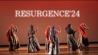 Rajasthani mix folkfusion dance SMVDU Resurgence24 [upl. by Llenrac276]