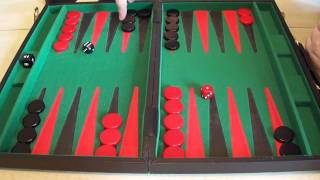 Backgammon for complete beginners Part 4  The opening roll [upl. by Wilow361]