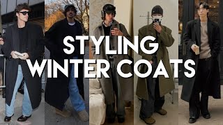 How to Style Long Coat this Winter  Mens Fashion Style 2024 [upl. by Egiaf]