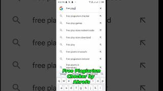 Free Ai Plagiarism Checker  How to check Ai plagiarism  Content Writing [upl. by Refinneg]