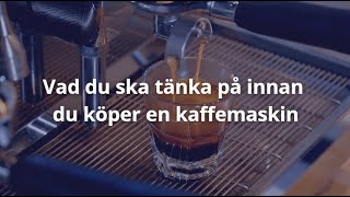 Kaffemaskin bäst i test 2024 Köpguide [upl. by Okoyik]