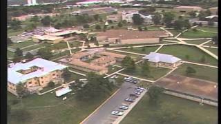 Lloyd Hetrick R22 Helicopter Flyby of Lawrence from the 1980s [upl. by Cheung244]