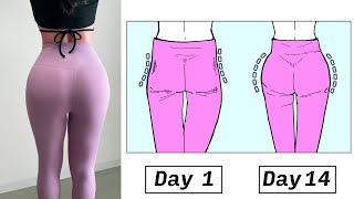 5 Min  14 Days  Change Your Square Butt to Round Butt Easy and Effective No Equipment [upl. by Suiddaht]