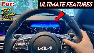 2024 Kia Seltos MID Instrument Cluster  HIDDEN Features❤️ [upl. by Eisle]