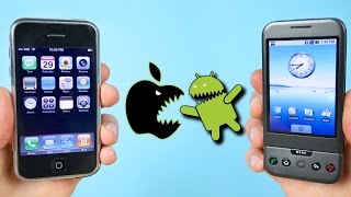 First iPhone vs First Android Phone iOS 10 vs Android 10 [upl. by Pancho]