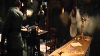 Inglourious Basterds Bar Shootout Scene SLOW MOTION [upl. by Schulze949]