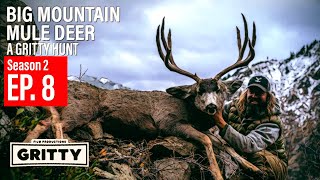 SEASON 2  EP 8  THE CAGEY CLIFF BUCK  🎬 GRITTY 4K FILM   BIG MOUNTAIN MULE DEER [upl. by Nipha]