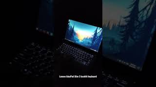 Lenovo IdeaPad Slim 3 2021 backlit keyboard test [upl. by Akiam]