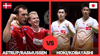 AstrupRasmussenDEN vs HokiKobayashiJPN Badminton Match Highlights  Indonesia Open 2022 [upl. by Drofliw]