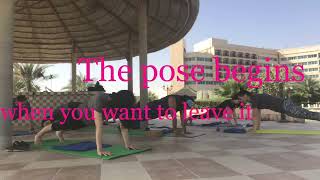 “The pose begins when you want to leave it” BKS Iyengar  Helens YogaWorld [upl. by Ecirtael]