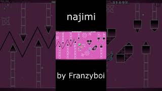 najimi by Franzyboi wave challenge  Geometry dash geometrydash gd hard [upl. by Hedvig]