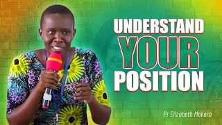 Understand Your Position  Pr Elizabeth Mokoro [upl. by Nicko755]