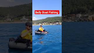 Belly boat ile balık avı bellyboat kayakfishing decathlon [upl. by Lorsung]