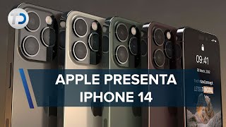 Apple presenta el nuevo iPhone 14 con mensajería de emergencia por satélite [upl. by Yenahpets]