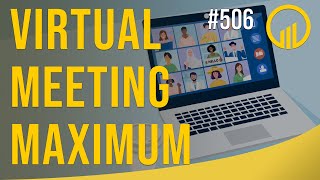 Virtual Meeting Maximum  Sales Influence Podcast  SIP 506 [upl. by Sorcha]