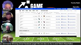 LIVE  Game Winning Drive  Episode 123  1152024  The Sports Box [upl. by Hannis]