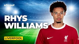 How Good Is Rhys Williams at Liverpool [upl. by Gustin783]