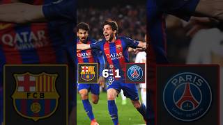 Barcelona vs PSG 61  The Greatest Comeback in Football History🤯🔥 [upl. by Nelli418]