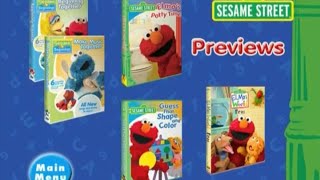 Previews From Sesame Street The Letter Of The Month Club 2006 DVD [upl. by Magdala]