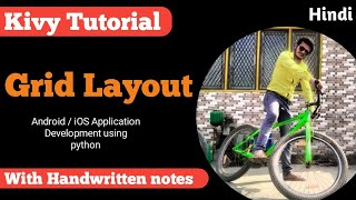 Grid Layout in Kivy in Hindi  Android iOS Application Development using python  Kivy Tutorial 6 [upl. by Ativahs]