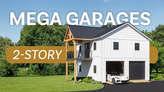 2 Story Mega Garage from Stoltzfus Structures [upl. by Volotta123]