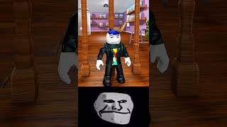 ROBLOX GRANDMA 9000 IQ Troll Face Meme shorts robloxshorts [upl. by Enimzzaj]