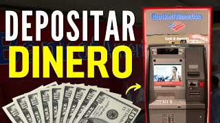 Cómo DEPOSITAR Dinero en un CAJERO Automático Bank of America Rápido y Fácil [upl. by Hackett]