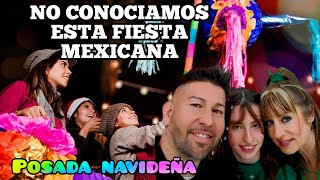 VAMOS A UNA FIESTA MEXICANA la POSADA de NAVIDAD  nos lo pasamos GENIAL y nos dan MUCHOS regalos [upl. by Lyda56]