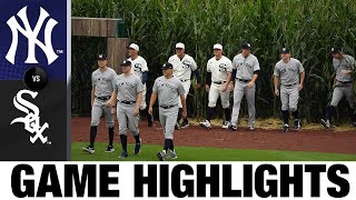 Yankees vs White Sox Field of Dreams Game Highlights 81221  MLB Highlights [upl. by Akital]