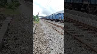 💥 Stunning Action of WAG12B Coal Freight Train 🚂🇮🇳🔥 shorts short trendingshorts indianrailways [upl. by Yablon375]