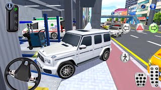 3D Driving Class  New Funny Driver Mercedes SUV Auto Repairing  Car Game Android Gameplay [upl. by Arhez]