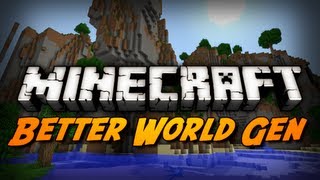 Minecraft Mod Review BETTER GENERATION MOD Old Terrain w New Features amp More [upl. by Yevad]